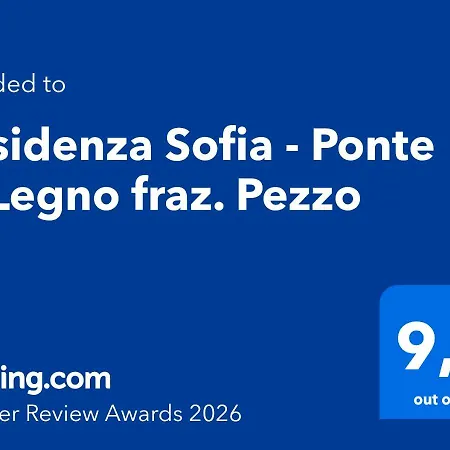 Residenza Sofia - Fraz. Pezzo Tatil Evi Ponte Di Legno